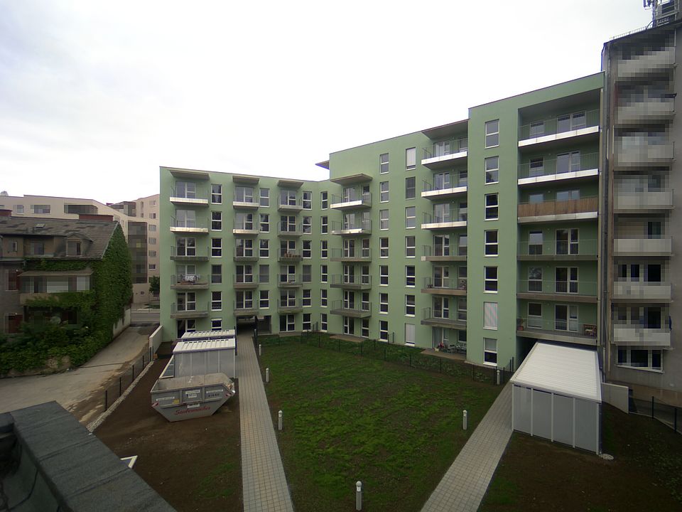 Livebild Baukamera 1 - Webcam 'Gesamtpanorama Ecke Idlhofgasse und Ungergasse' - Baustelle Neubau Wohnhaus Idlhofgasse 48, Graz-Gries (ca. 5 Minuteninterval)